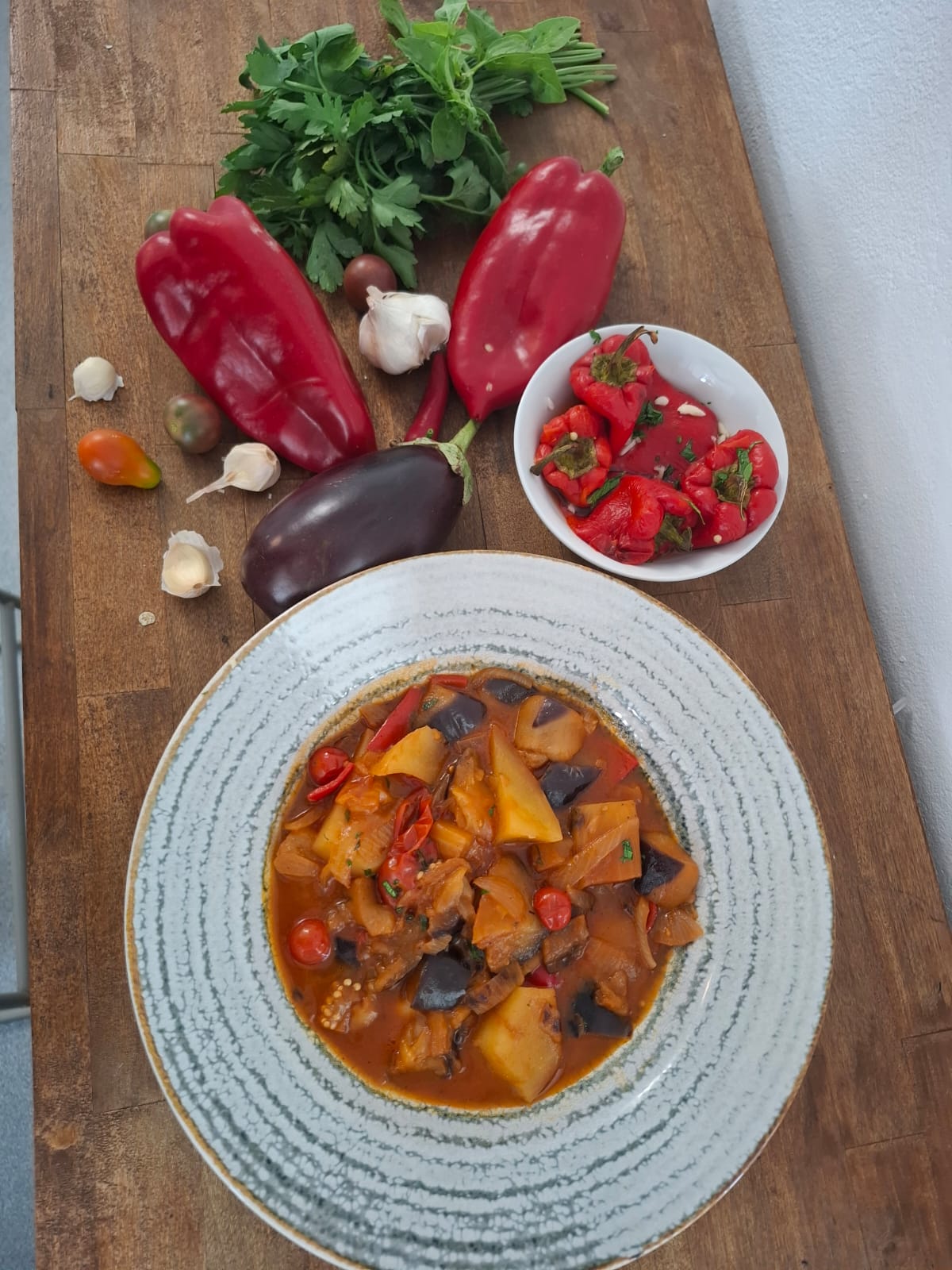 Mancare de legume bio