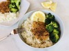 Gal peste pane orez broccoli